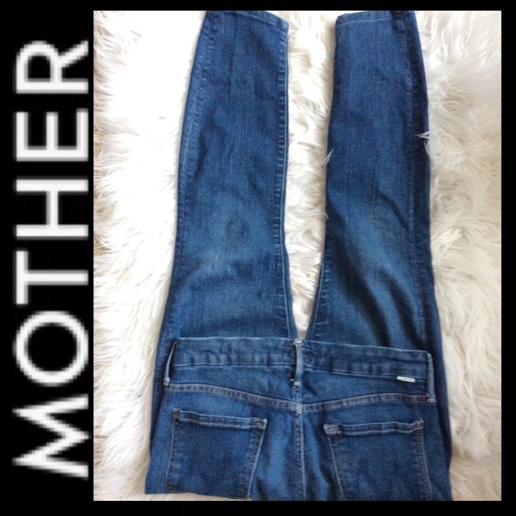 Mother The Looker Skinny in Clean Sweep - Picture 8 of 14